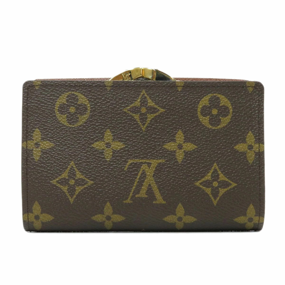 Louis Vuitton Portefeuille Viennois Bi fold Wallet Monogram Canvas